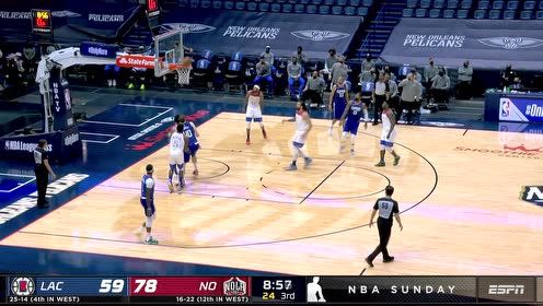 【NBA集錦】玩的就是高難度！喬治壓哨后仰上演隔山打牛