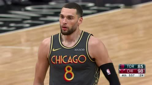 【NBA录像回放 原声】猛龙vs公牛英文解说全场回放