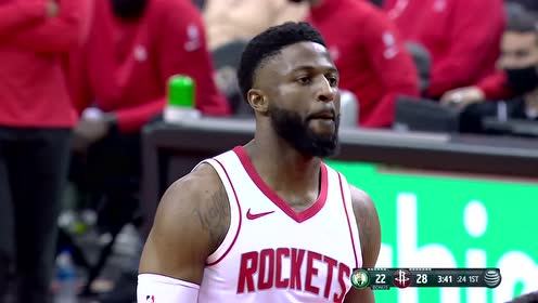 【NBA集锦】塔图姆漂移跳投不中 威廉姆斯旱地拔葱双手补扣
