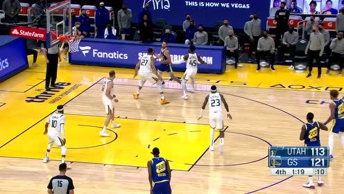 【NBA集錦】Stephen Curry (32 points) Highlights vs. Utah Jazz2222