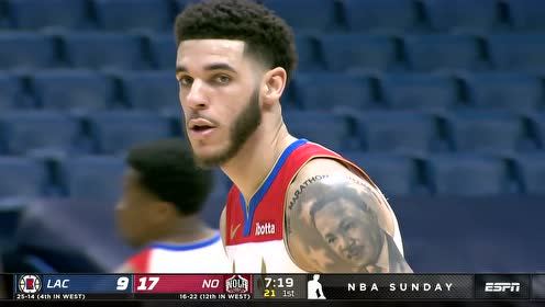 【NBA錄像回放 原聲】快船vs鵜鶘第1節(jié)英文原聲回放
