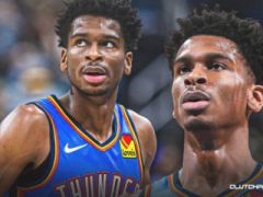 沙伊·吉尔吉斯·亚历山大（Shai Gilgeous Alexander）将匕首正好落在贾·莫兰特（Ja Morant）的眼睛里