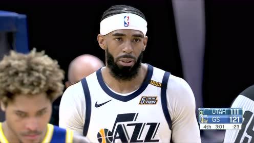 【NBA录像回放 国语】爵士vs勇士第4节中文解说回放