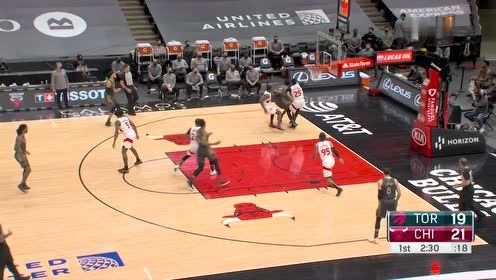 【NBA集錦】內(nèi)線強打火力全開 溫德爾卡特籃下翻江倒海連續(xù)命中