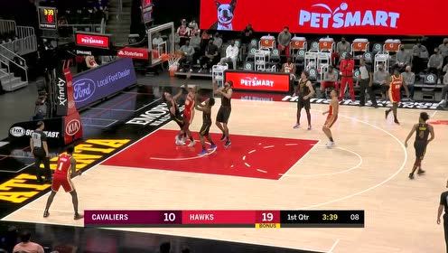 【NBA集锦】博格丹虚晃一枪击地妙传 科林斯不负所托强硬打进