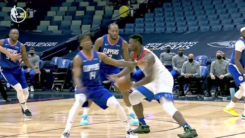 【NBA集錦】錫安進(jìn)攻端威力太大 吸引雙人包夾巧妙分隊(duì)友得助攻