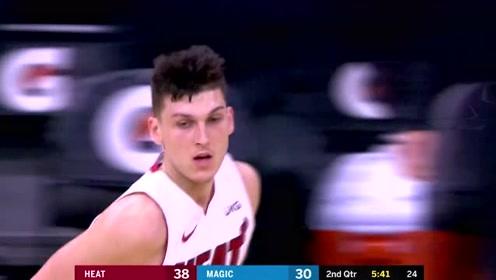 【NBA集錦】熱火vs魔術(shù)第2節(jié)中文解說回放
