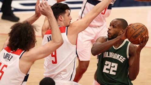 【NBA集锦】米德尔顿vs奇才集锦 轻取23+5助球队双杀奇才