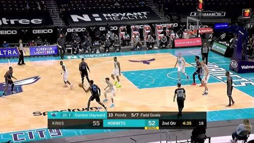 【NBA集錦】澤勒海沃德默契傳跑 后者飛身拉桿秀爆全場