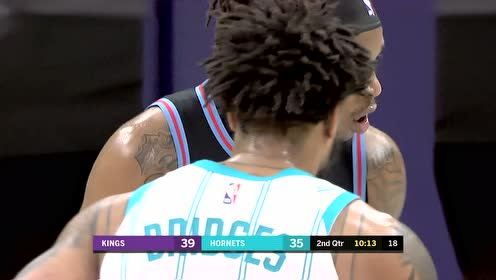 【NBA集錦】以其人之道還之其人之身 布里奇斯大帽國王小將