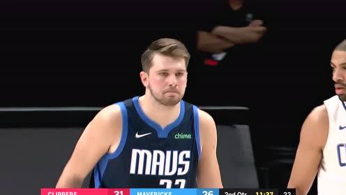 【NBA集锦】解说席惊呼巨星球!东契奇两记超远三分连取6分