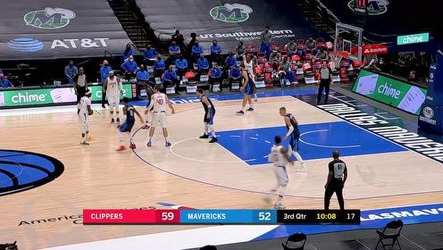 【NBA集锦】巨星对决!东契奇波神暴扣连线莱昂纳德标志中投