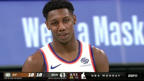 【NBA錄像回放 原聲】尼克斯vs籃網(wǎng)第1節(jié)英文原聲回放