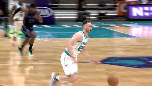 【NBA集锦】海沃德杀疯了！反击飞身隔扣福克斯燃爆全场