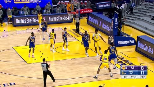 【NBA集錦】人間進(jìn)攻萬(wàn)花筒 庫(kù)里人縫閃轉(zhuǎn)騰挪突破失衡打進(jìn)得手