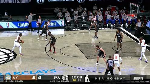 【NBA集锦】谁还不会三分球?欧文线外爆射还以颜色