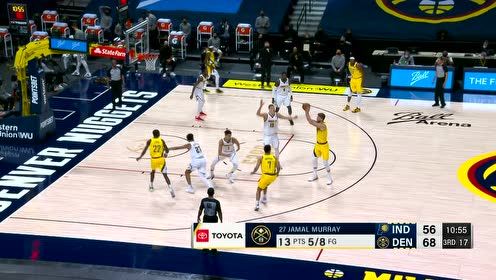【NBA集锦】人狠话不多!穆雷底角飙进勒维尔同位置还以颜色