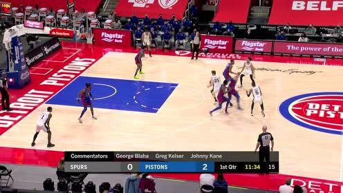 【NBA集錦】一個轉(zhuǎn)身防守不見 珀爾特爾起飛雙手暴扣