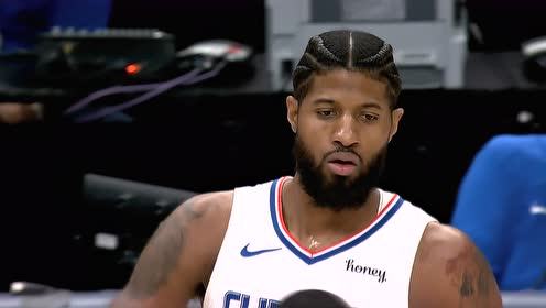 【NBA集锦】巨星成色!保罗乔治极限后仰中投打停独行侠