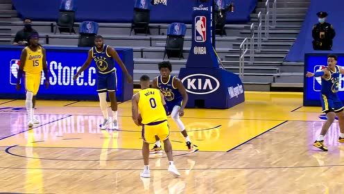 【NBA集錦】防守視若無(wú)物 烏布雷大步流星突破上籃打成2+1