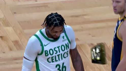 【NBA集錦】杰倫戈貝爾兩車激烈碰撞 杰倫突然剎車戈貝爾猝不及防