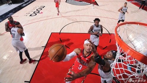 【NBA集锦】鹈鹕124-125开拓者 利拉德末节超神罚篮绝杀逆天翻盘