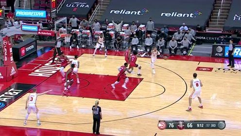 【NBA集锦】展现得州小强的坚韧 泰特左侧两记三分