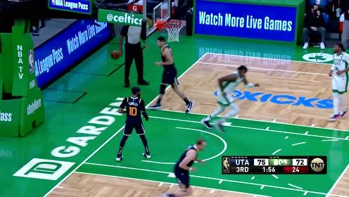 【NBA集錦】塔圖姆眼觀六路 助攻羅威空接炸筐