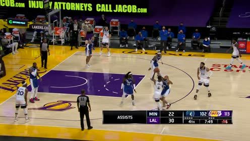 【NBA集錦】愛德華茲極限上籃無人擋 唐斯飛越禁區(qū)擎天暴扣