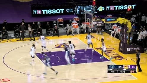 【NBA集錦】定海神針！哈雷爾騷操作小拋投+霸氣補扣殺死比賽