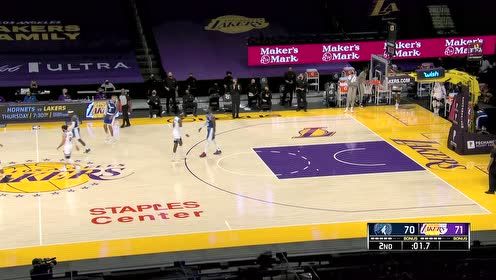 【NBA集錦】半場末丹尼爾斯再追3分 森林狼一分之差緊咬湖人