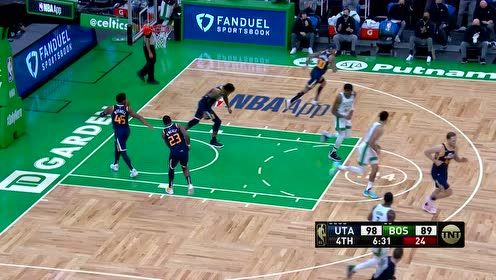 【NBA集錦】來的正是時候！米切爾突破不成助攻博格達三分穿針