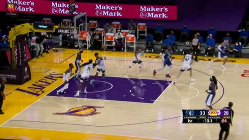 【NBA集錦】塔克助飛哈雷爾籃下輕松扣籃 老詹壓哨助攻馬修斯三分命中