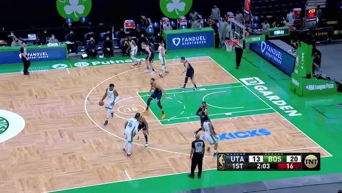 【NBA集錦】威廉姆斯杰倫心有靈犀一點通 默契傳跑耍的爵士團團轉(zhuǎn)