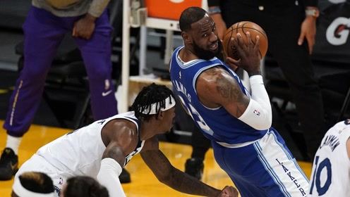 【NBA集锦】森林狼121-137湖人 詹皇三双两状元空砍58分湖人三杀森林狼