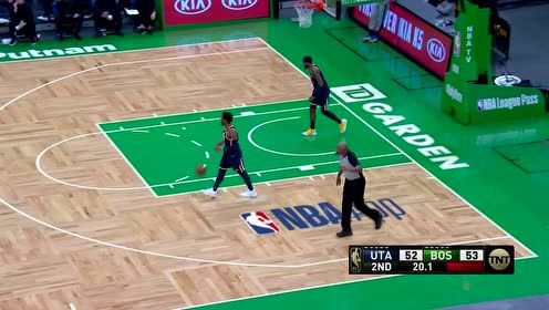 【NBA集錦】杰倫風(fēng)騷喂餅 泰斯大鬧爵士禁區(qū)