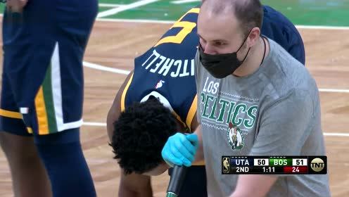 【NBA集錦】總有刁民要害朕！米切爾三分線慘遭奧杰萊無情墊腳