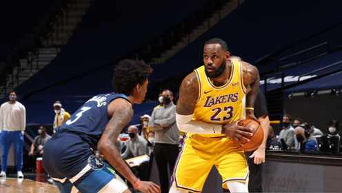 【NBA集錦】森林狼vs湖人 新老狀元再次相遇能擦出怎樣的火花