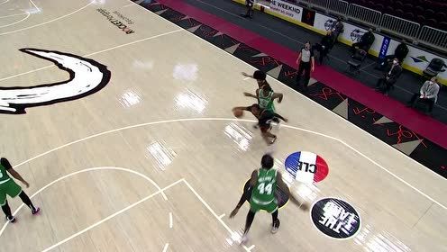 【NBA集錦】塔圖姆撤步三分一擊即中 加蘭踉踉蹌蹌打成2+1