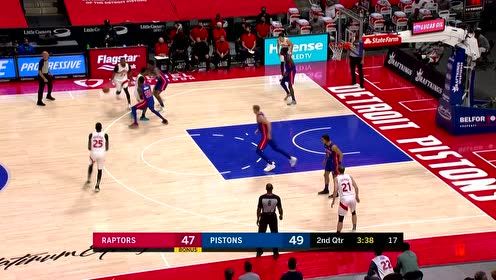 【NBA集錦】格蘭特騎馬射箭拋投得手 誰說我不能打巨星球？