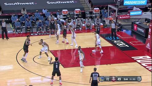 【NBA集錦】火箭尖兵開始發(fā)威 豪斯極限三分+倒地上籃持續(xù)追分