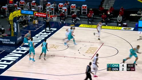 【NBA集錦】穆雷陷入4人圍堵假裝慌張 胸有成竹反身上籃取分太輕松
