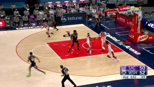 【NBA集锦】不吃晃就直接打 八村垒破阵摧坚轻取两分