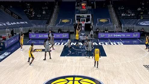 【NBA集锦】流畅配合行云流水 特纳击鼓传花连线小萨内线建功