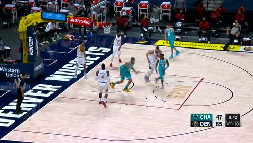 【NBA集錦】掘金搶斷反擊一條龍?zhí)槙?小波特掛筐2秒小蕩秋千