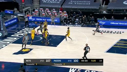 【NBA集锦】最后时刻carry全场 哈登虎入羊群快攻上篮