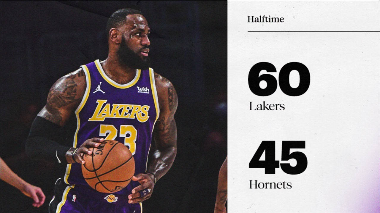 【NBA集锦】火力全开！詹姆斯半场22分！9中8连秀三分暴扣