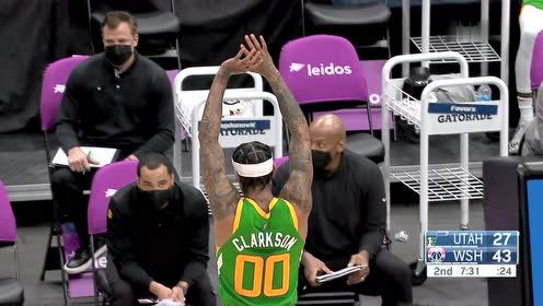 【NBA集锦】仙人指路飘逸远投 马修斯大号三分甩狙命中
