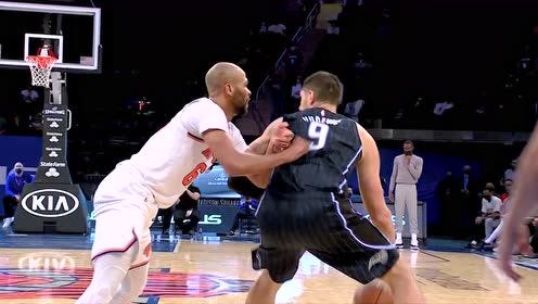 【NBA集锦】武切维奇低位点名教学 这后仰跳投学费挺贵