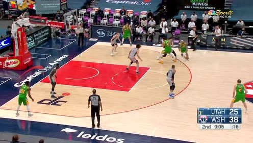 【NBA集锦】默契配合击鼓传花 克拉克森助飞戈贝尔空接暴扣